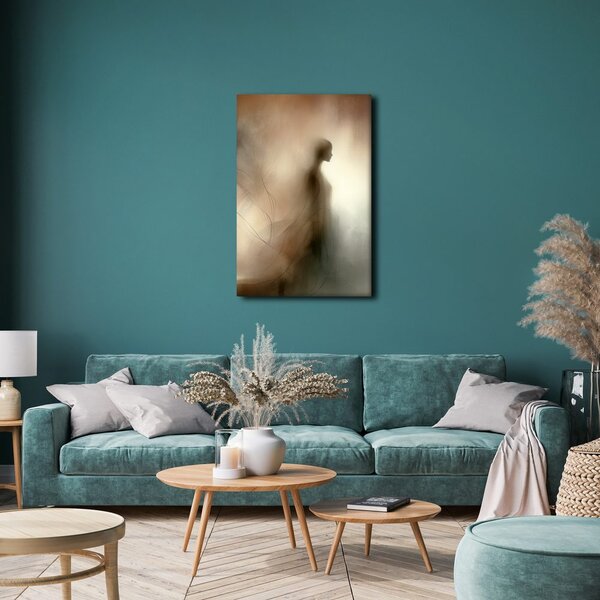 Quadro su tela – Figura eterea nella luce