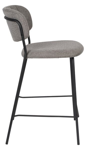 Sgabelli da bar grigi in set di 2 89 cm Jolien - White Label
