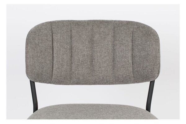 Sgabelli da bar grigi in set di 2 89 cm Jolien - White Label