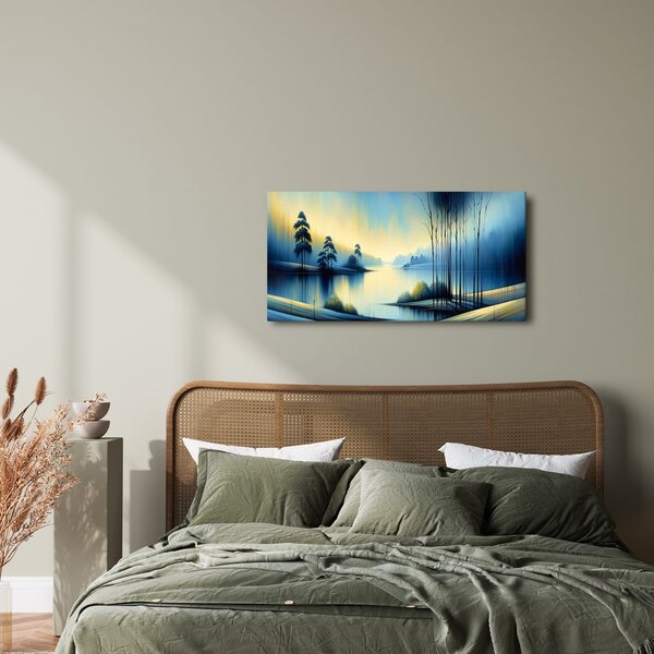 Quadro su tela – Sguardo sognante sul paesaggio