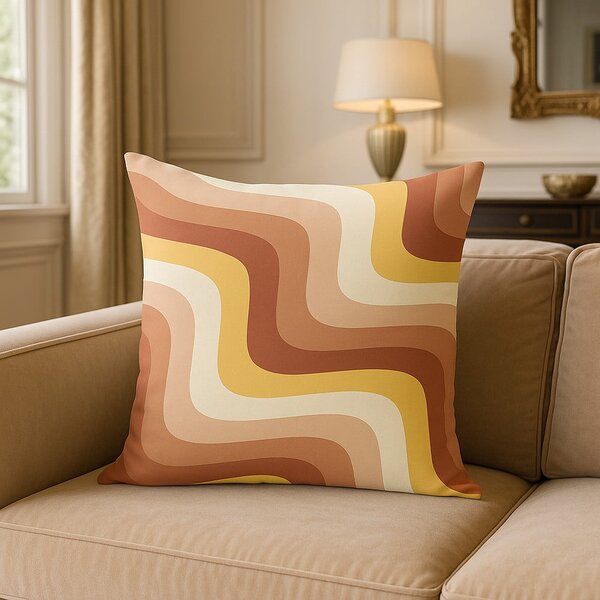 Federa decorativa 43x43 cm Creamy Strawberry Swirl – Mila Home