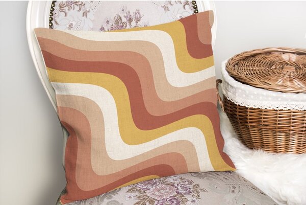 Federa decorativa 43x43 cm Creamy Strawberry Swirl – Mila Home