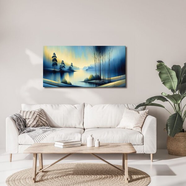 Quadro su tela – Sguardo sognante sul paesaggio