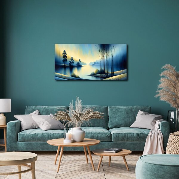 Quadro su tela – Sguardo sognante sul paesaggio