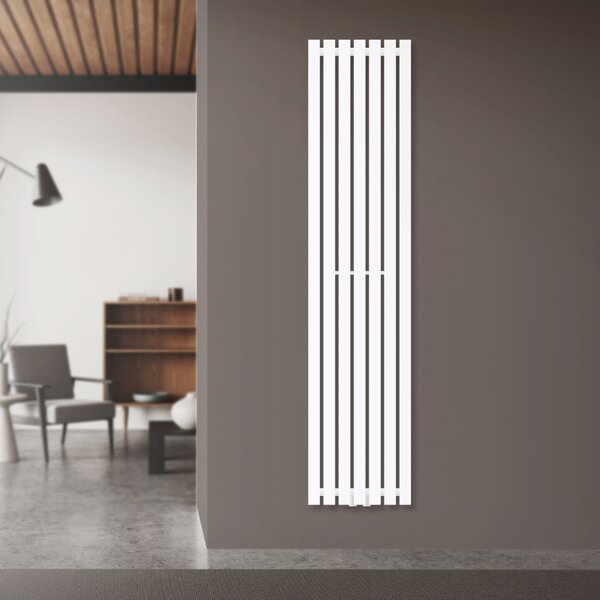 LuxeBath Stella Design radiatore a pannello - 370 x 1600 mm - Bianco - Radiatore scaldasalviette Radiatore scaldasalviette Design radiatore, senza elemento riscaldante