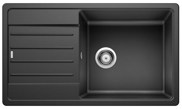 Blanco lavello in granito Legra XL 6 S antracite - Lavello in granito, reversibile, 860x500mm, lavello in granito con sgocciolatoio