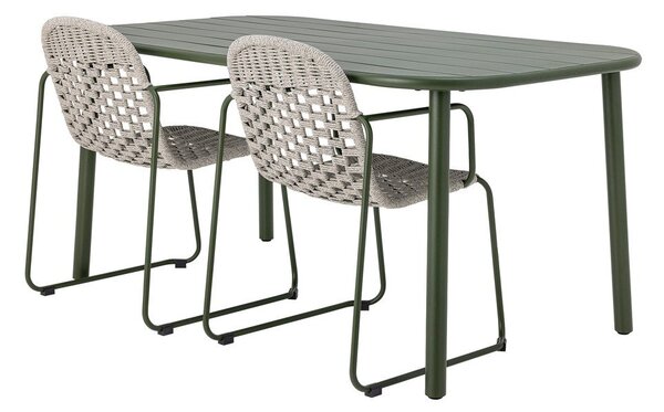 Tavolo da pranzo da giardino in metallo 90x160 cm Calana – Bloomingville