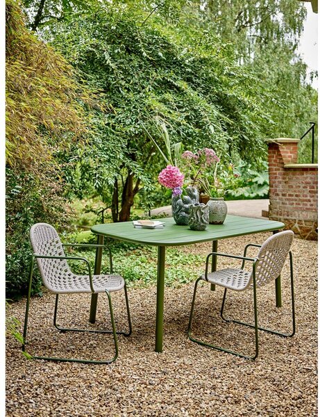 Tavolo da pranzo da giardino in metallo 90x160 cm Calana – Bloomingville