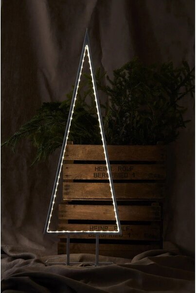 Decorazione luminosa argentata Stolt – Markslöjd