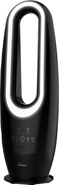 Ardes Ventilatore a Colonna Torre senza Pale 4 Velocit Oscillante con Terlecomando colore Nero - AR5BL3