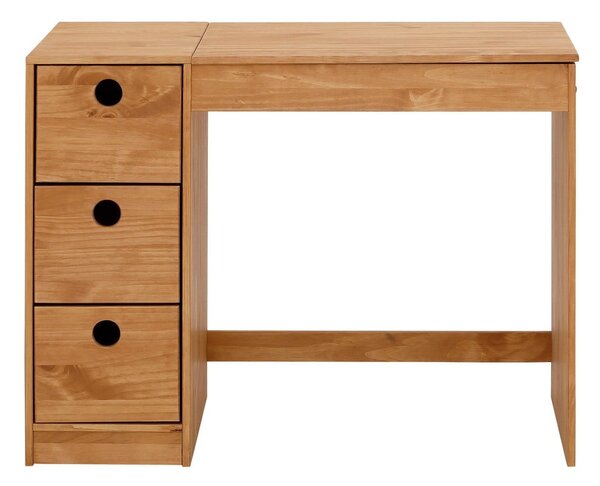 Scrivania in legno di pino 50x100 cm Alpi - Støraa