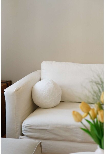 Cuscino decorativo in micropile ø 25 cm Top – Mioli Decor
