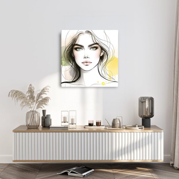 Quadro su tela – Bellezza femminile in sfumature