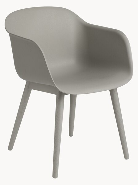 Sedia con braccioli Fiber