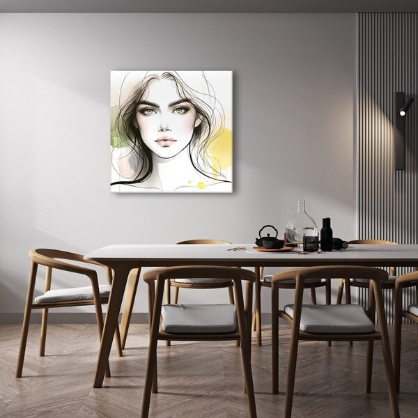 Quadro su tela – Bellezza femminile in sfumature