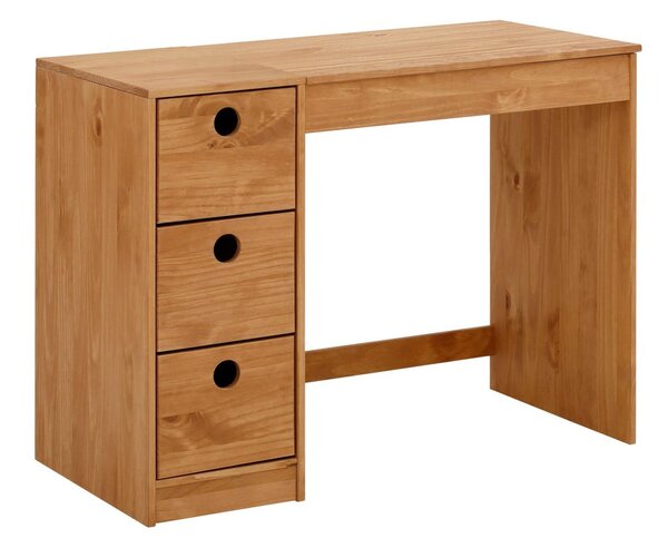 Scrivania in legno di pino 50x100 cm Alpi - Støraa