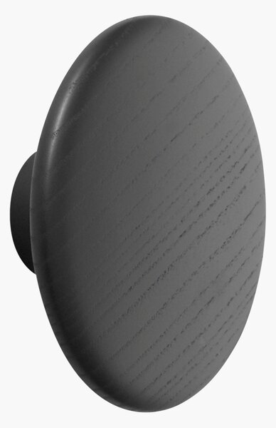 Gancio da parete in legno di quercia Dots, Ø 17 cm