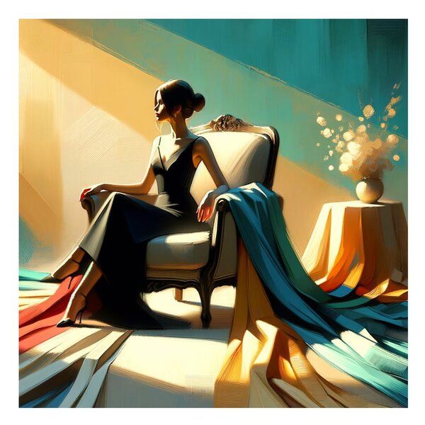 Quadro su tela – Toni luminosi artistici