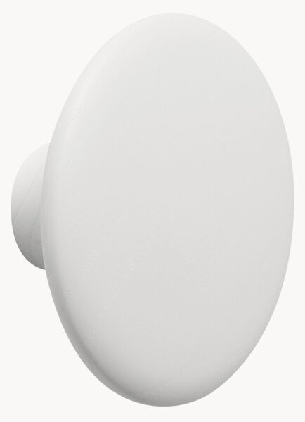 Gancio da parete in legno di quercia Dots, Ø 13 cm