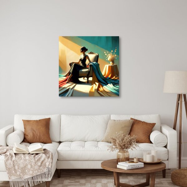 Quadro su tela – Toni luminosi artistici