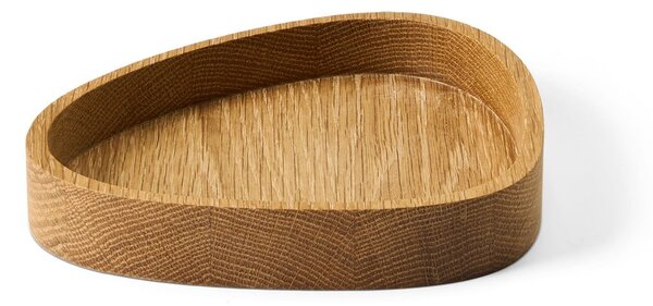 Scatola decorativa di colore naturale in legno 18x16x3 cm Curve M – LIND DNA