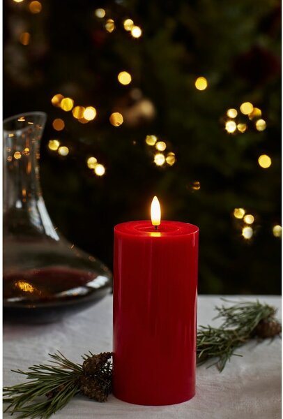 Candela a LED con alimentazione a batteria (altezza totale 15 cm) Sille – Sirius
