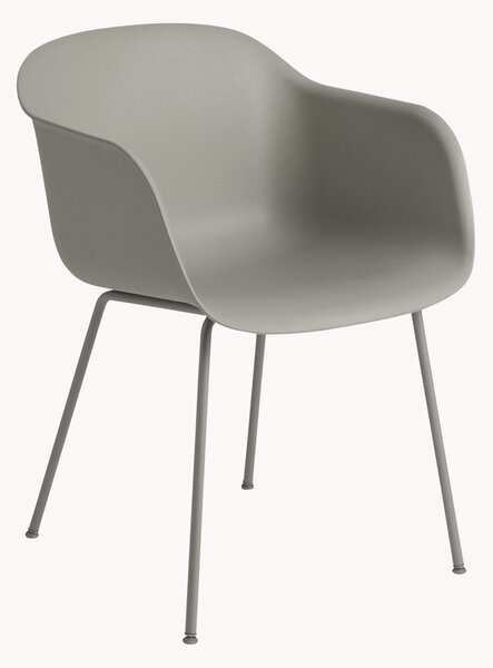 Sedia con braccioli Fiber
