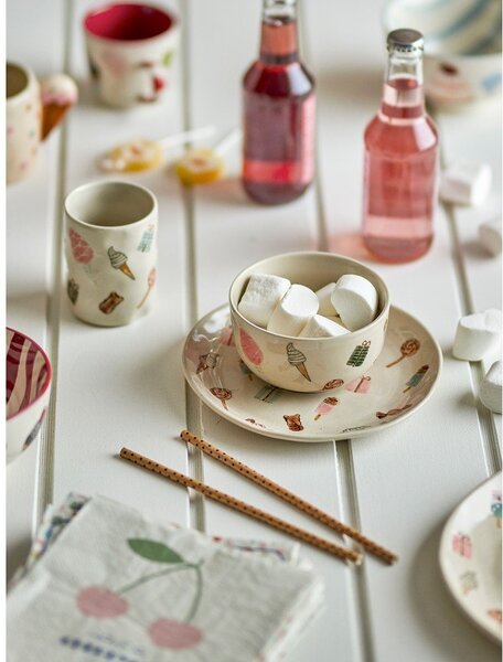 Set da pranzo per bambini in gres 3 pz Sweets – Bloomingville Mini