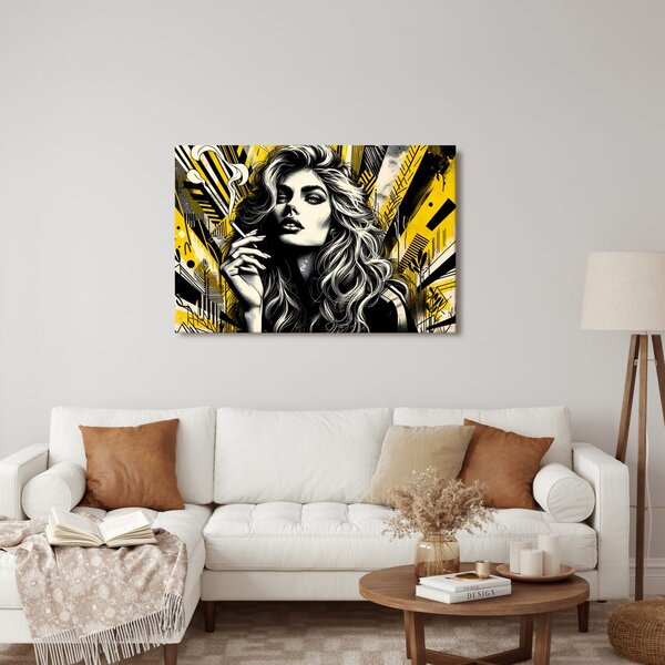 Quadro su tela – Donna in stile moderno