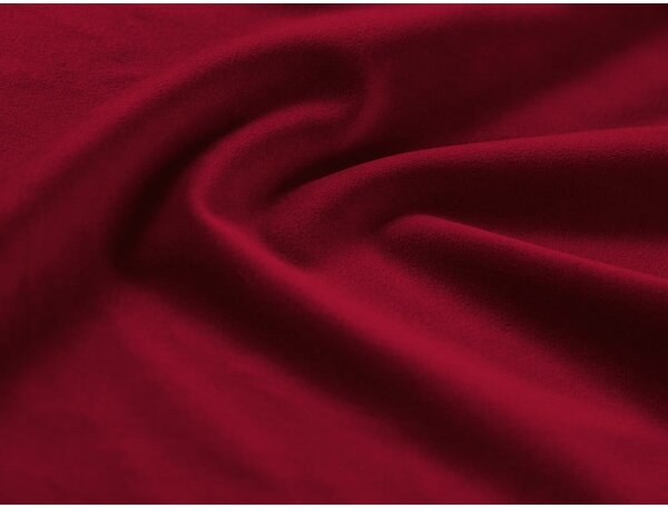 Poggiapiedi rosso con rivestimento in velluto Kyoto – Cosmopolitan Design