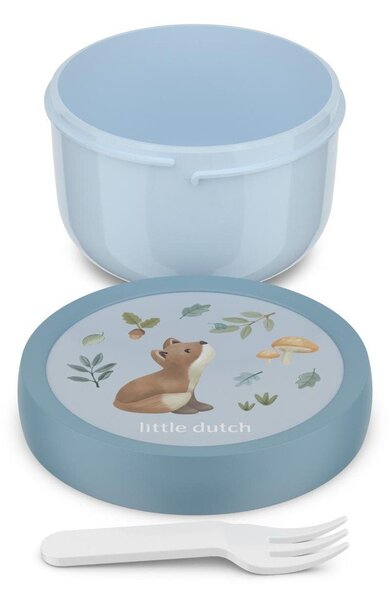 Portapranzo per bambini azzurro in plastica Forest Friends by Little Dutch – Mepal