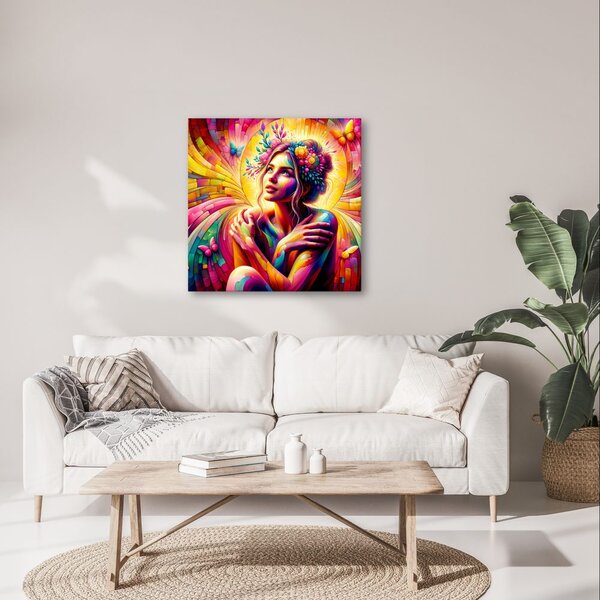Quadro su tela – Arcobaleno armonia di colori