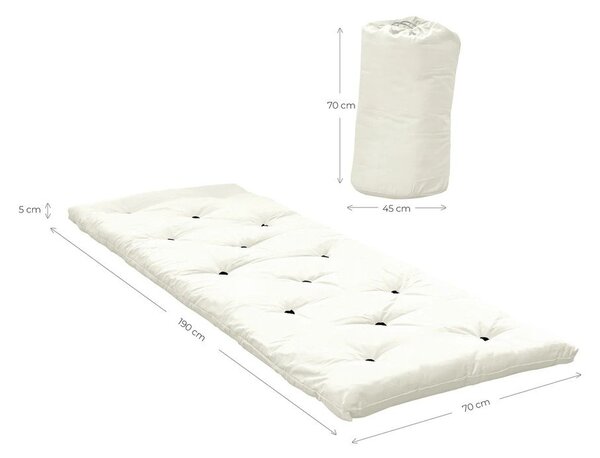 Materasso futon extra morbido color senape 70x190 cm Bed In A Bag - Karup Design
