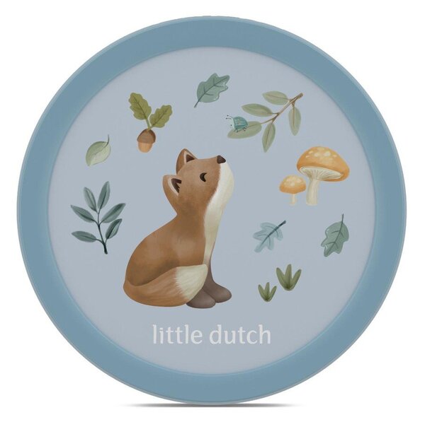 Portapranzo per bambini azzurro in plastica Forest Friends by Little Dutch – Mepal