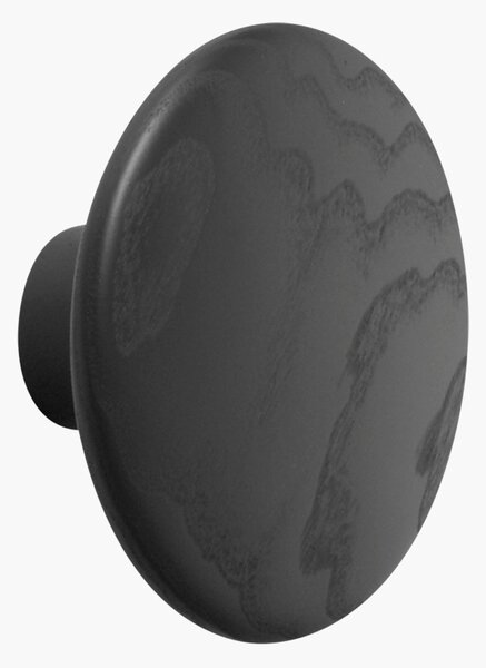Gancio da parete in legno di quercia Dots, Ø 13 cm