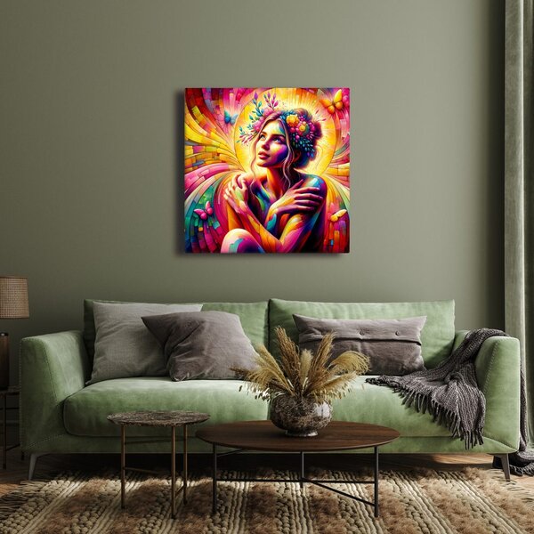 Quadro su tela – Arcobaleno armonia di colori