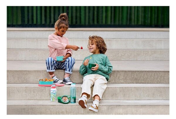 Portapranzo per bambini bianco/rosa in plastica Fairy Wonders by Little Dutch – Mepal