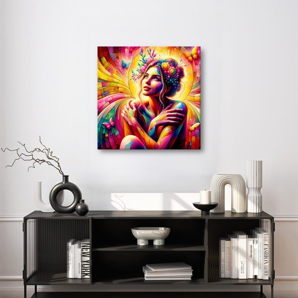 Quadro su tela – Arcobaleno armonia di colori