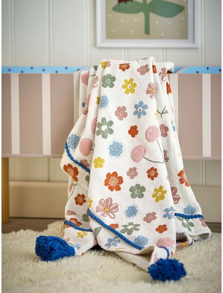 Coperta per bambini in cotone riciclato 130x160 cm Cherry – Bloomingville Mini