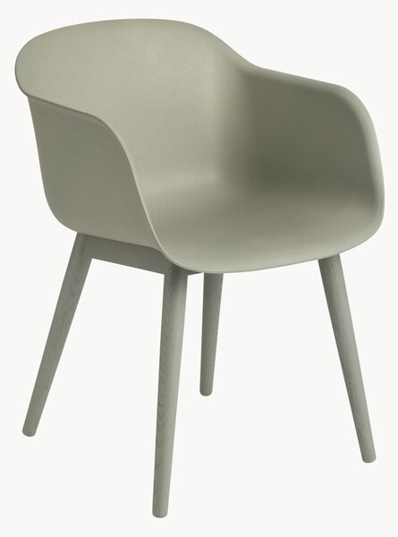 Sedia con braccioli Fiber