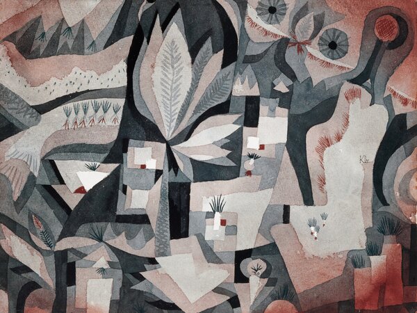 Stampa artistica Dry Cooler Garden - Paul Klee, (40 x 30 cm)