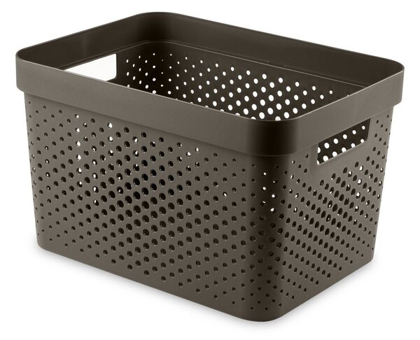Cesto in plastica 27x36x22 cm Infinity Dots – Curver