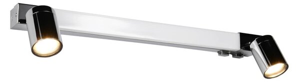 Lampada da parete LED color argento lucido Enrico – Trio