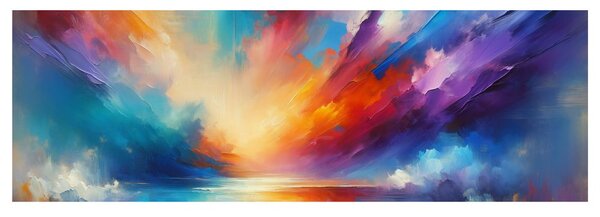 Quadro su tela – Orizzonti onirici a colori