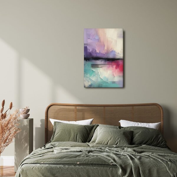 Quadro su tela – Sogni pastello su tela