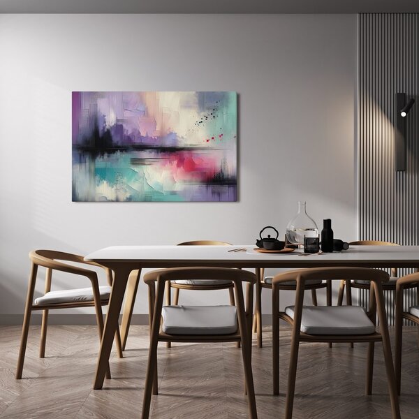 Quadro su tela – Palette armonica astratta di colori