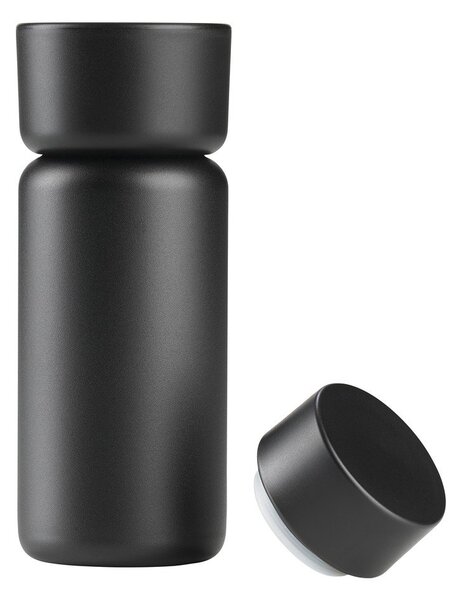 Tazza termica nera in acciaio inox 400 ml Singles – Zone