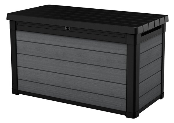Baule Cassapanca da Esterno 122,9x62,1x70,6 cm in Evotech Keter Cortina Box 100G Grigio