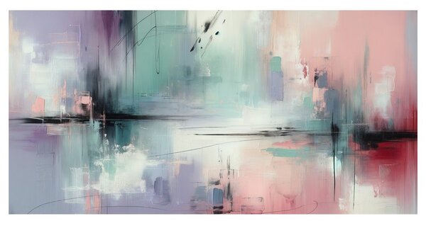 Quadro su tela – Astrazione moderna a colori