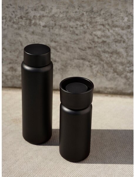 Tazza termica nera in acciaio inox 400 ml Singles – Zone